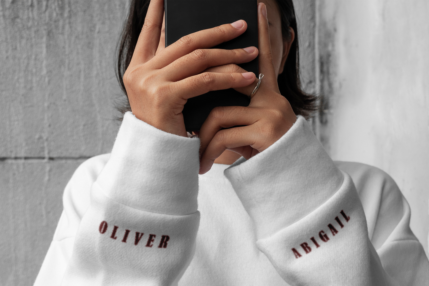 Good Dream Design Their Mum/Dad Sweatshirt in soft fabric with a relaxed fit and bold text design.