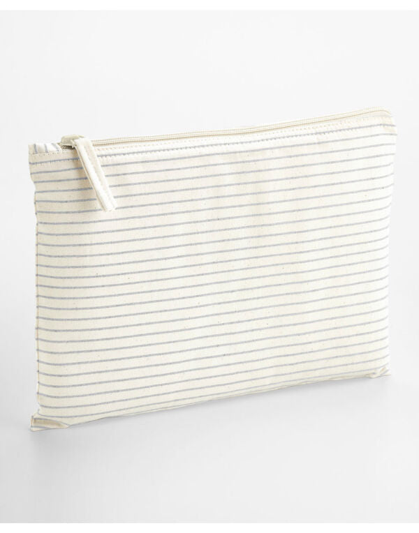 Striped Org Cotton Shopper Sustainable Everyday Tote - Good Dream Design 